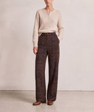 Tailor Made | Off-white rib-knitted sweater