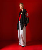 Tailor Made | Black knitted oversized cardigan