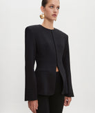 Nadia Rapti | Black Hourglass blazer