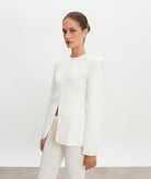 Nadia Rapti | Off-white Hourglass blazer