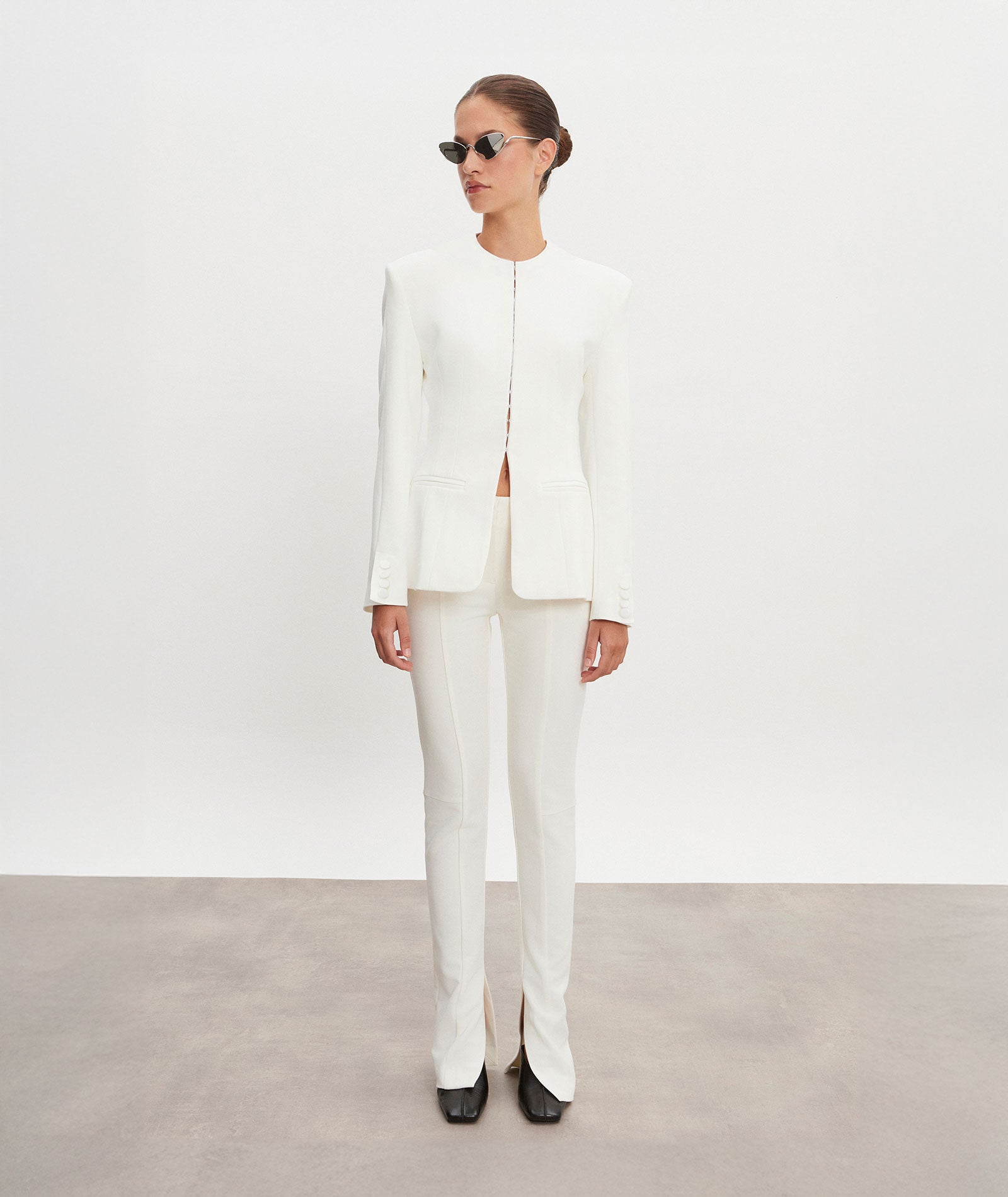 Nadia Rapti | Off-white Hourglass skinny pants