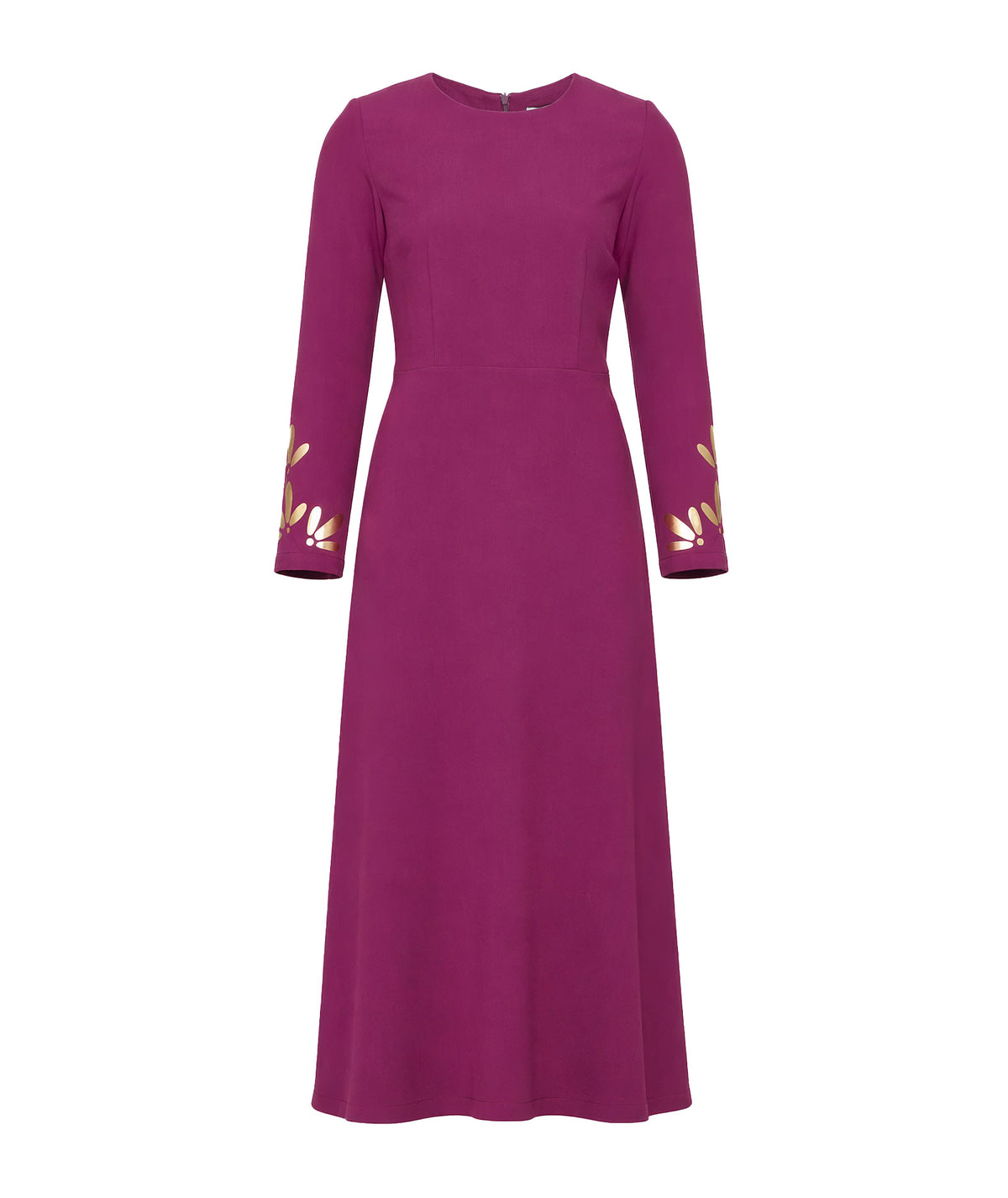 Themis Z | Burgundy Aurea midi dress