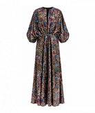 Themis Z | Multicolor sequined Iris maxi dress