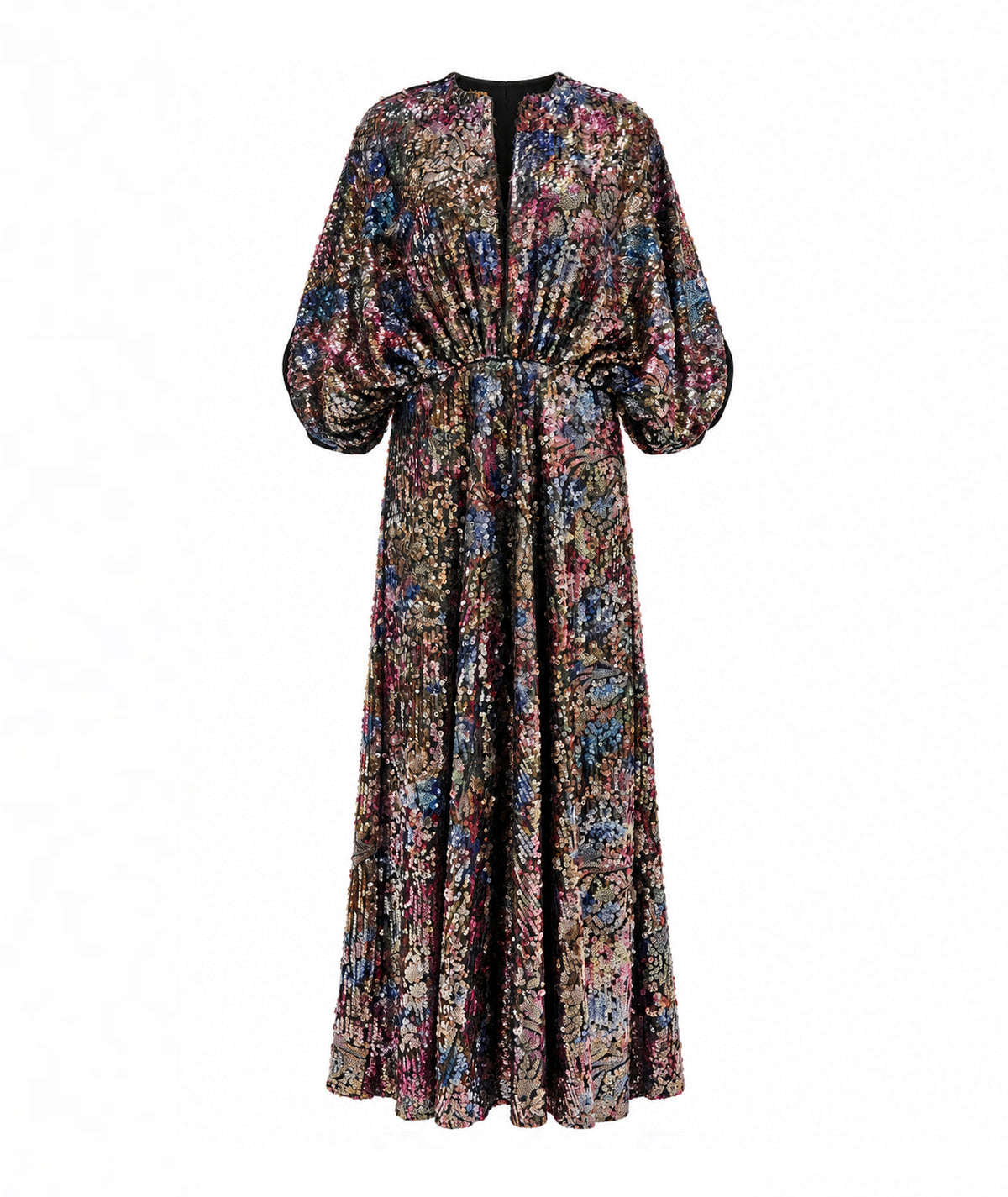Themis Z | Multicolor sequined Iris maxi dress
