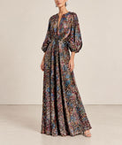 Themis Z | Multicolor sequined Iris maxi dress