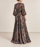 Themis Z | Multicolor sequined Iris maxi dress