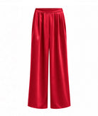 Stelios Koudounaris | Cherry red elastic-waist pants Stelios Koudounaris