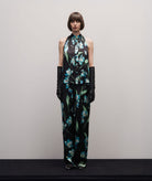 Stelios Koudounaris | Black floral pants Stelios Koudounaris