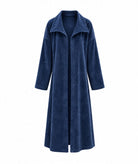 Stelios Koudounaris | Blue velour long cardigan Stelios Koudounaris