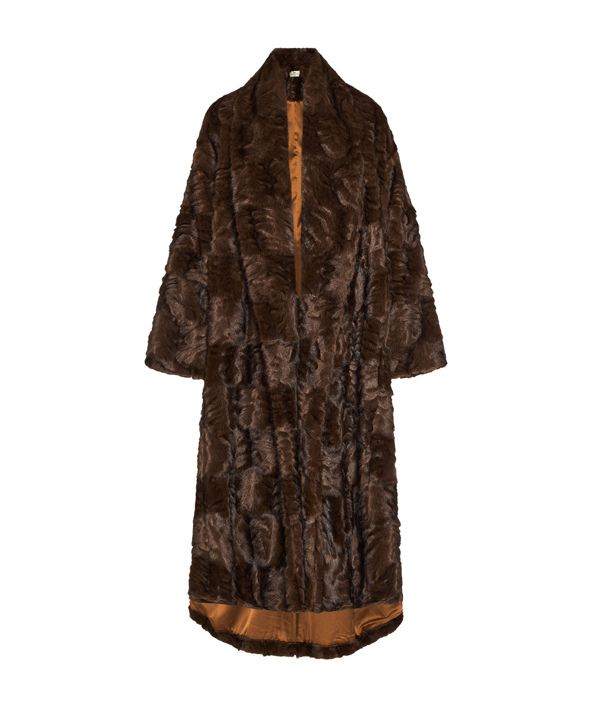 Nidodileda | Brown faux-fur Rei coat