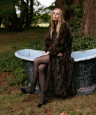 Nidodileda | Brown faux-fur Rei coat