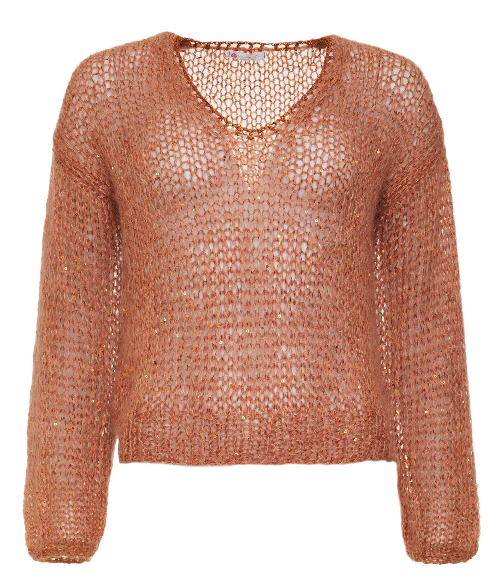 Cinnamon on sale colored sweater